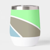 Niedlich Kawaii Raccoon mit Bubble Tee Personalisi (Rückseite)