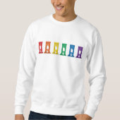 Niedlich Kawaii Rainbow Guillotine Pride Sweatshir Sweatshirt (Vorderseite)