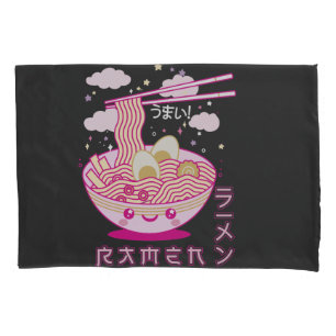 Niedlich Kawaii Ramen Anime Noodles Ramen Girls, T Kissenbezug