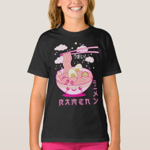 Niedlich Kawaii Ramen Anime Noodles Ramen Girls, T T-Shirt