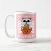 Niedlich Kawaii Ramen Kaffeetasse (Links)