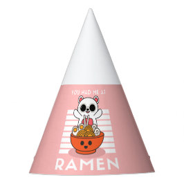 Niedlich Kawaii Ramen Partyhütchen