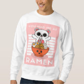 Niedlich Kawaii Ramen Sweatshirt (Vorderseite)