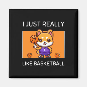 Niedlich Kawaii Shiby Inu I einfach wie Bysketbyl Magnet