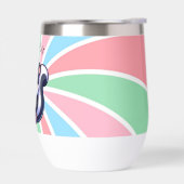 Niedlich Kawaii Skunk mit Bubble Tee Personalisier (Links)