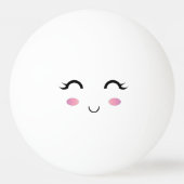 Niedlich Kawaii Smile Pong Ball Tischtennisball (Vorderseite)