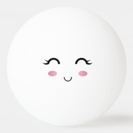 Niedlich Kawaii Smile Pong Ball Tischtennisball