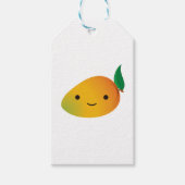 Niedlich Kawaii Smiling Mango Geschenkanhänger (Vorderseite)