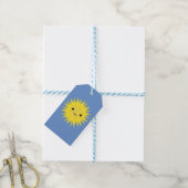 Niedlich Kawaii Smiling Sun Geschenkanhänger (Mit Garn)