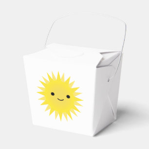 Niedlich Kawaii Smiling Sun Geschenkschachtel
