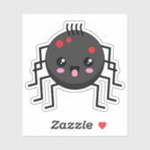 Niedlich Kawaii Spider Aufkleber (Blatt)