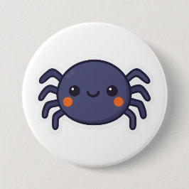 Niedlich Kawaii Spider Button