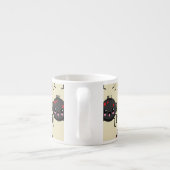 Niedlich Kawaii Spider Espressotasse (Rückseite)