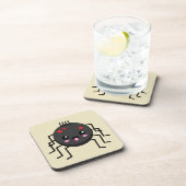 Niedlich Kawaii Spider Getränkeuntersetzer (Rechte Seite)