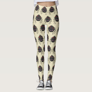 Niedlich Kawaii Spider Leggings