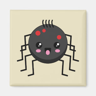 Niedlich Kawaii Spider Magnet