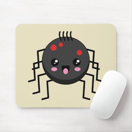 Niedlich Kawaii Spider Mousepad (Mit Mouse)