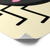 Niedlich Kawaii Spider Poster (Ecke)