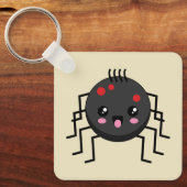 Niedlich Kawaii Spider Schlüsselanhänger (Vorderseite)