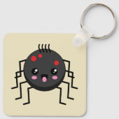 Niedlich Kawaii Spider Schlüsselanhänger (Rückseite)