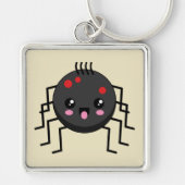 Niedlich Kawaii Spider Schlüsselanhänger (Vorne)