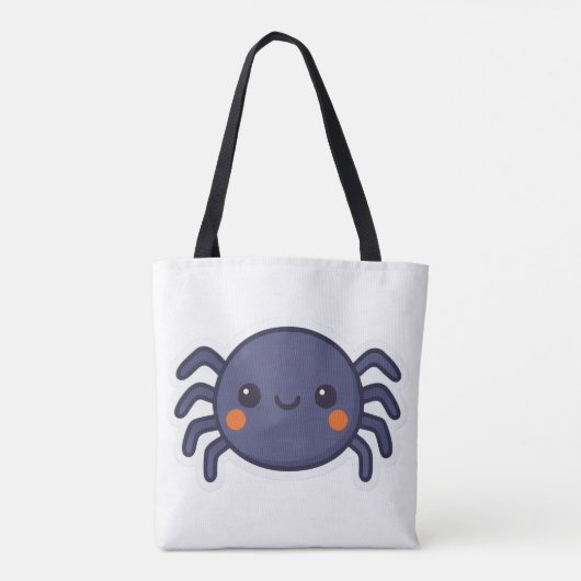Niedlich Kawaii Spider Tasche (Rückseite)