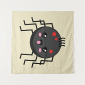 Niedlich Kawaii Spider Wandteppich (Vorderseite (Horizontal))