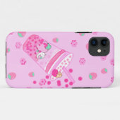 Niedlich Kawaii Strawberry iPhone 11 Fall Case-Mate iPhone Hülle (Rückseite (Horizontal))