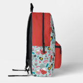 Niedlich Kawaii Sushi School Bedruckter Rucksack (Links)