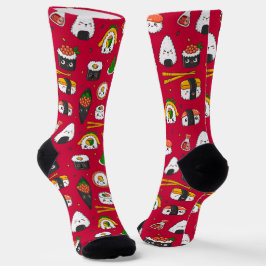 Niedlich Kawaii Sushi Socken