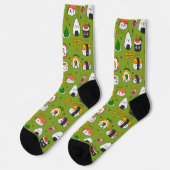 Niedlich Kawaii Sushi Socks Socken (Linkes Detail)