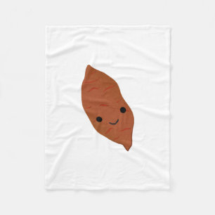 Niedlich Kawaii Sweet Potato Fleecedecke