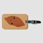 Niedlich Kawaii Sweet Potato Gepäckanhänger (Vorderseite (Horizontal))