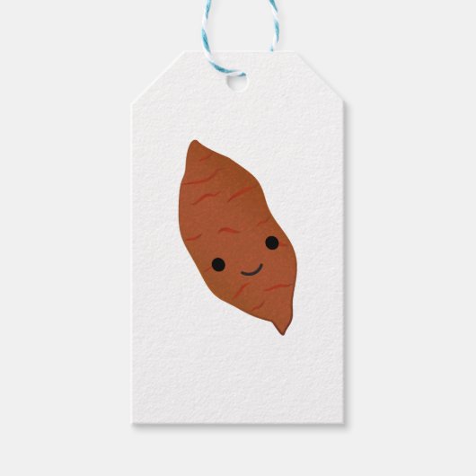 Niedlich Kawaii Sweet Potato Geschenkanhänger (Vorderseite)