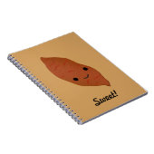 Niedlich Kawaii Sweet Potato Notizblock (Rechte Seite)