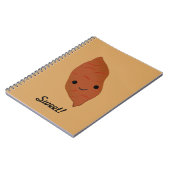 Niedlich Kawaii Sweet Potato Notizblock (Linke Seite)