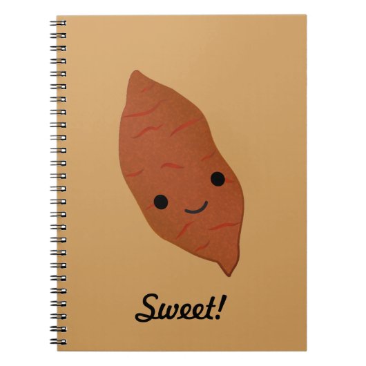 Niedlich Kawaii Sweet Potato Notizblock (Vorderseite)