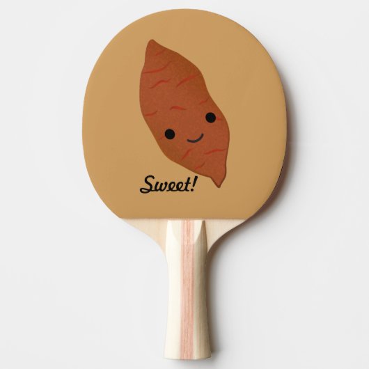 Niedlich Kawaii Sweet Potato Tischtennis Schläger (Vorderseite)