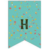 Niedlich Kawaii Taco Happy Birthday Wimpelkette (Zweite Fahne)