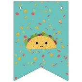 Niedlich Kawaii Taco Happy Birthday Wimpelkette (Erste Fahne)