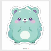 Niedlich Kawaii Teddy Bear Aufkleber (Blatt)