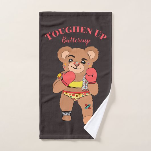 Niedlich Kawaii Teddy Bear | Toughup Buttercup Gym Handtuch (Handtuch)