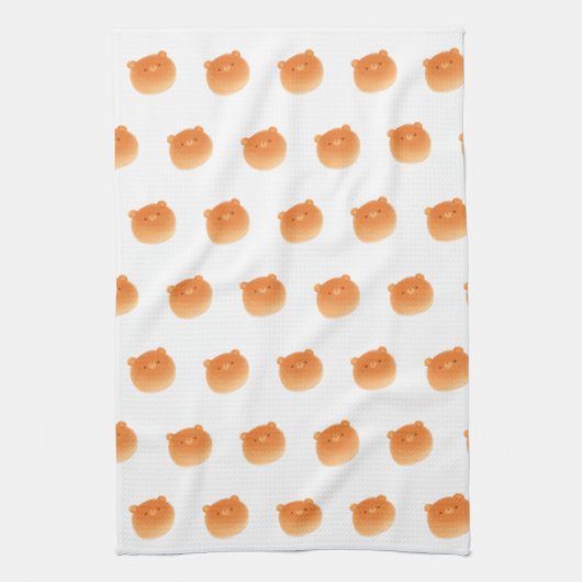 Niedlich Kawaii Tier Geschirrtuch (Vertikal)