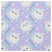 Niedlich Kawaii Tooth und Toothbrush Stoff (Muster)