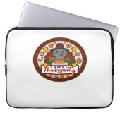 Niedlich Kawaii Türkei - Happy Thanksgiving Classi Laptopschutzhülle (Vorderseite)