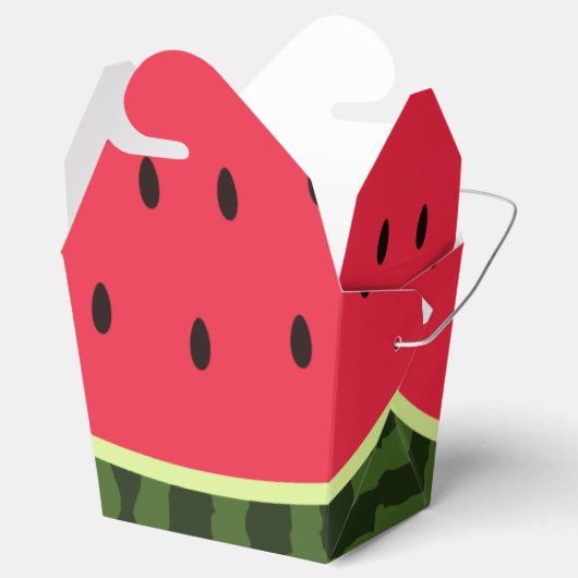 Niedlich Kawaii Watermelon Geschenkboxen Geschenkschachtel (Geöffnet)