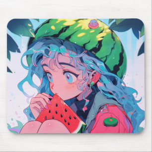 Niedlich Kawaii Watermelon Mousepad
