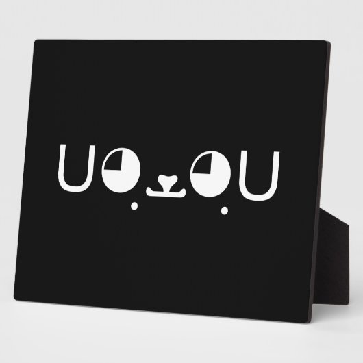 Niedlich Kawaii Welppy Dog Japanisch Kaomoji Emoti Fotoplatte (Seite)