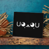 Niedlich Kawaii Welppy Dog Japanisch Kaomoji Emoti Fotoplatte (Seite)