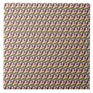Niedlich Kenyan Leopard Pattern Fliese